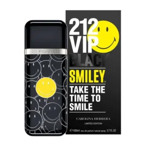 Perfume Carolina Herrera 212 Vip Men Black Smiley Eau de Parfum